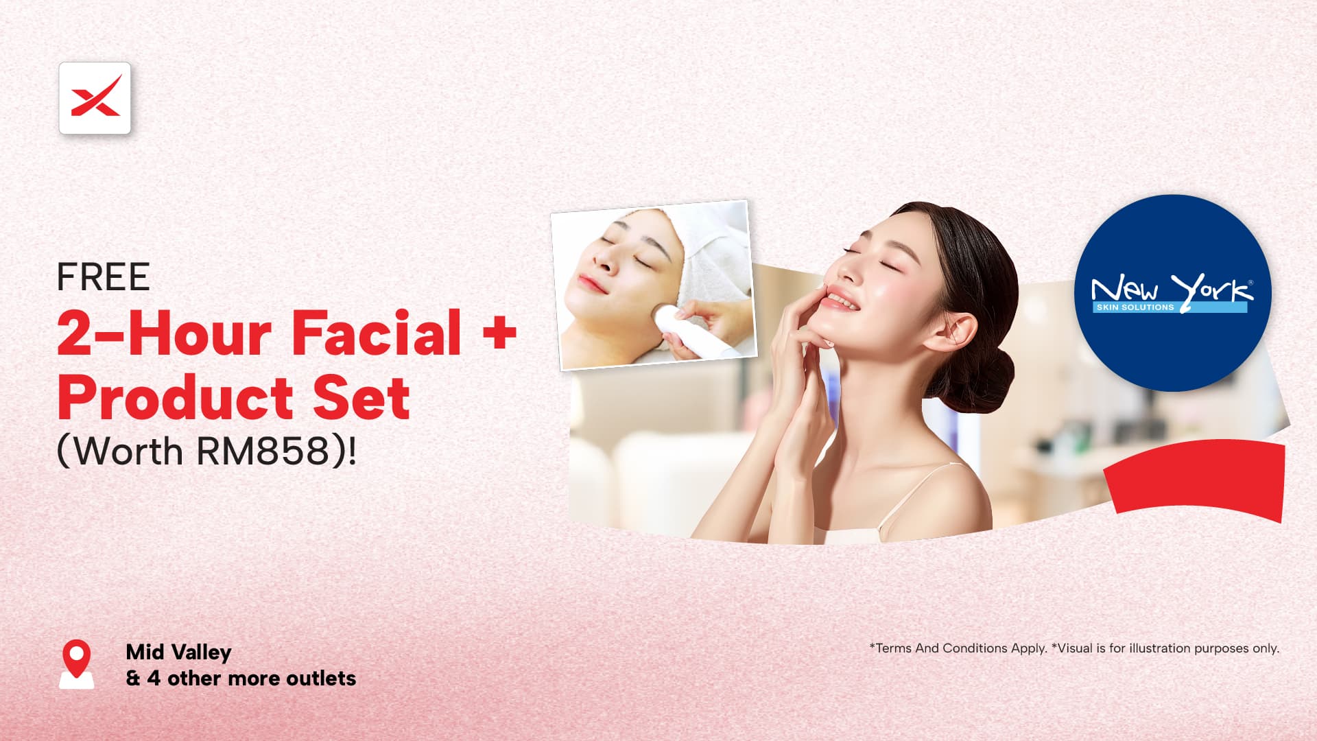 MoneyX Vouchers - Discount Voucher For Beauty - New York Skin Solution