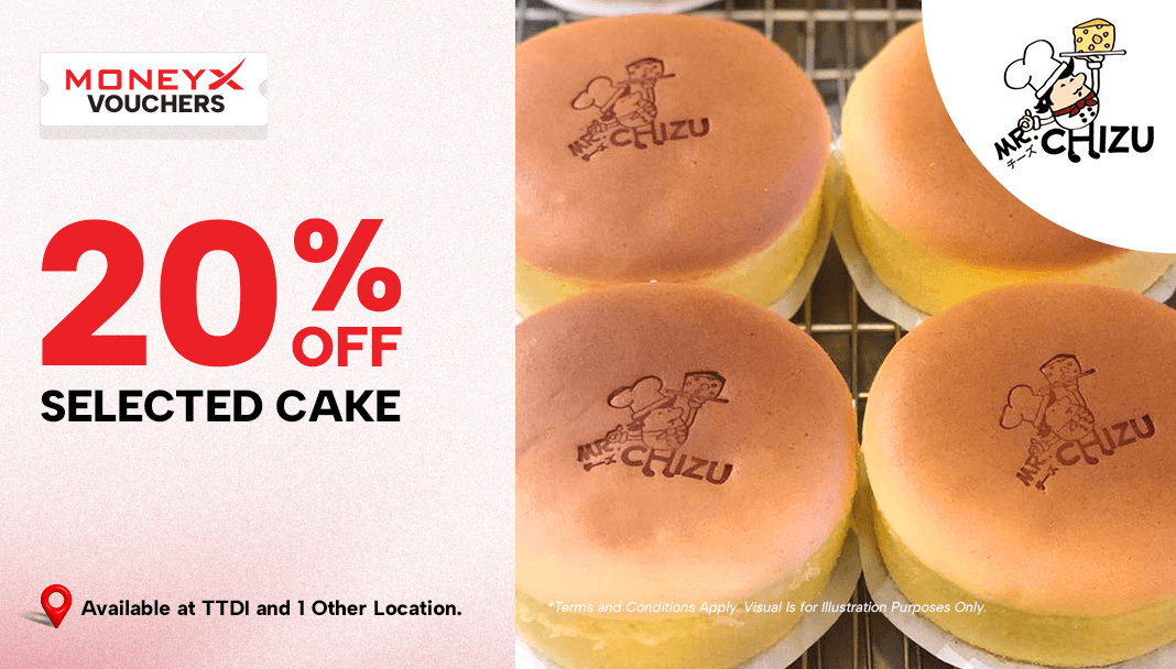 MoneyX Vouchers - Discount Voucher For Food - Mr. Chizu
