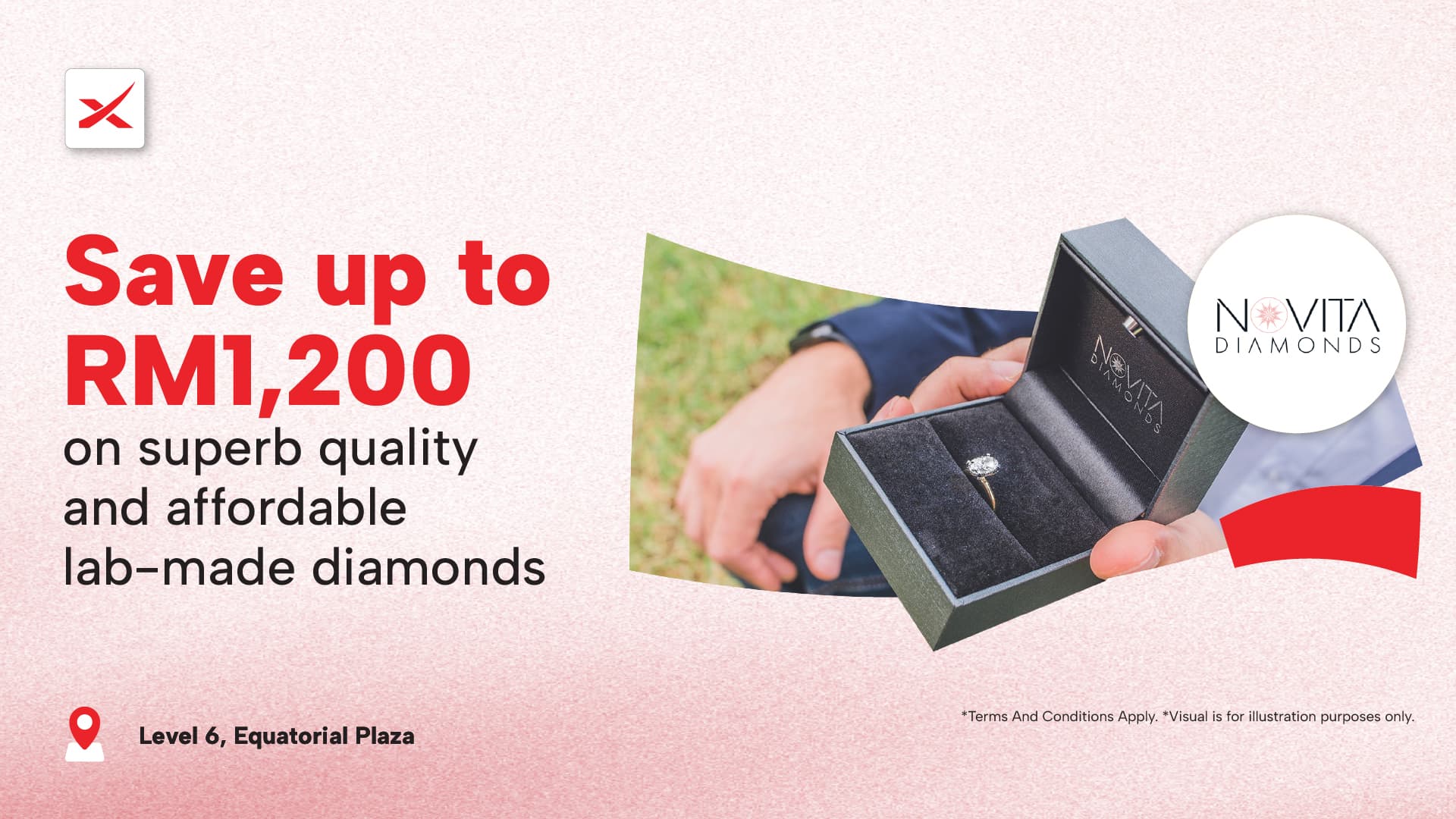 MoneyX Vouchers - Discount Voucher For Retail - Novita Diamonds