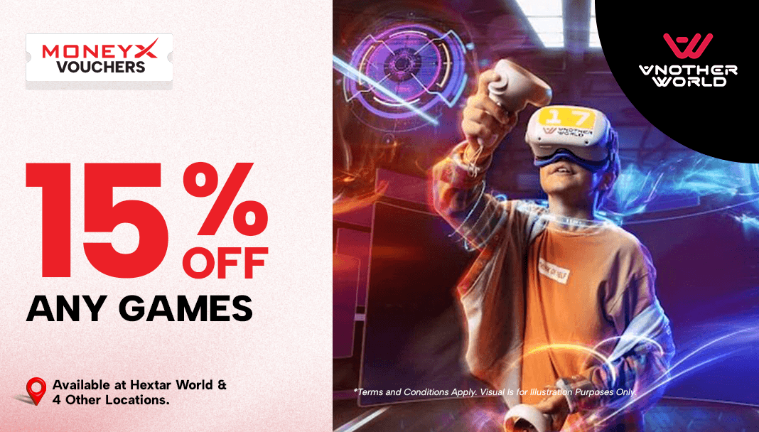 MoneyX Vouchers - Discount Voucher For Activities - A New World VR