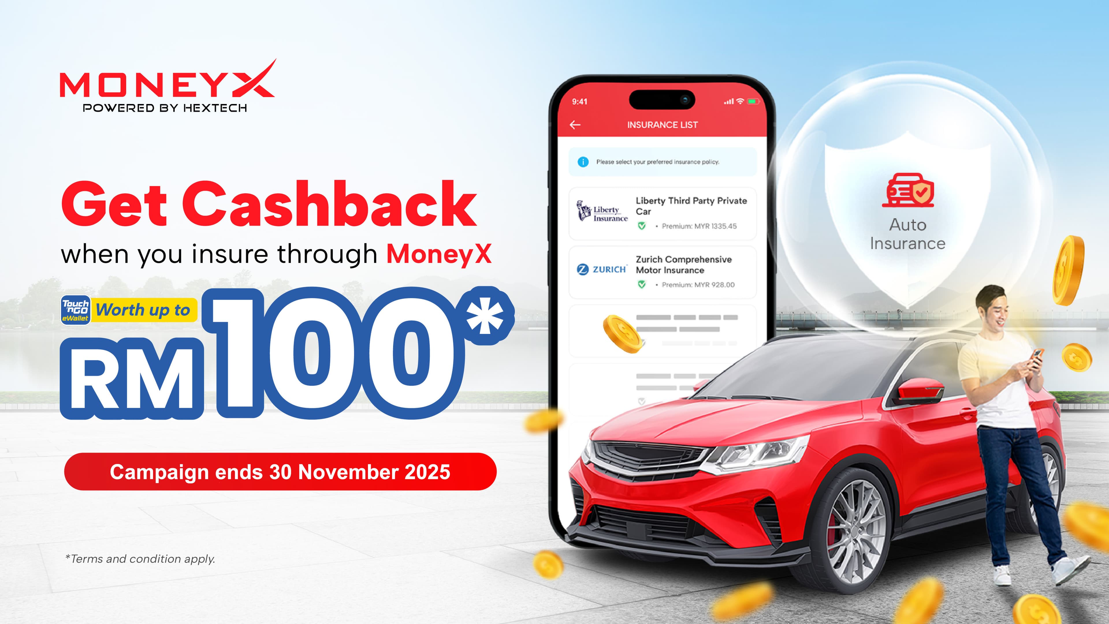 Earn More when you Renew Your Motor Insurance with MoneyX